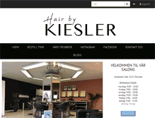 Tablet Screenshot of kiesler.no